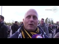 Duizenden fans van Vitesse zwaaien spelersgroep uit