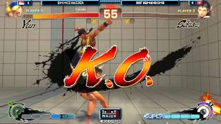 SEAM2013 SF4 DM MCZ Kaiser(Yun) vs Humanbomb(Sakura) Top 16 Winners