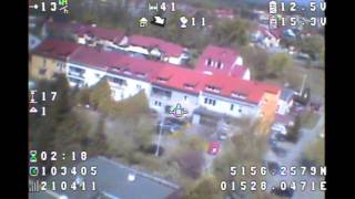 Pierwszy udany lot FPV quadrokopterem