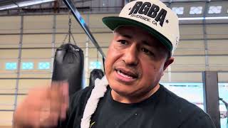 boxing star oscar duarte now training with robert garcia says he hits as hard as chino maidana