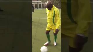 At 87, Obasanjo, Ex president of Nigerian Still Plays Football with Fun  #shorts #okocha #obasanjo