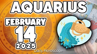 𝐀𝐪𝐮𝐚𝐫𝐢𝐮𝐬 ♒ 😇 GOD PERFORMS A MIRACLE FOR YOU ❗🙌 Horoscope for today FEBRUARY 14 2025 🔮 #horoscope