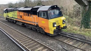 Class 70 | 70813 | Light Engine | Colas Rail Freight