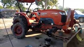 งานเปลี่ยนซีลรุ่น KUBOTA L4708