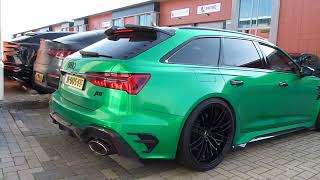 1 of 125 Audi RS6 revs LOUD!!