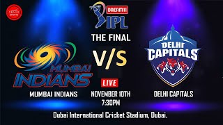 CRICKET LIVE | IPL 2020 - MI VS DC | THE FINAL | @ DUBAII | YES TV SPORTS LIVE