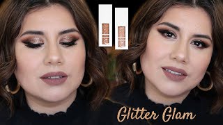 ELF LIQUID GLITTER EYESHADOW GLAM | Vegan \u0026 Cruelty-Free Makeup Tutorial