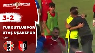 Turgutluspor 3-2 Utaş Uşakspor Maç Özeti (Ziraat Türkiye Kupası 1.Tur) 22.08.2017