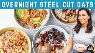 Overnight Steel Cut Oatmeal | Easy Method!