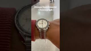 Omega Speedmaster 38mm chronograph O32430385002001 #omega #speedmaster #shorts #watch #jfkairport
