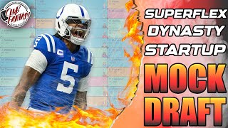 2024 Dynasty Superflex Startup Mock Draft | PPR Fantasy Football