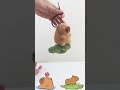 How about transforming this fearless capybara into a plush toy? #linkinbio   #funny #capybara