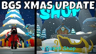 THE NEW BGS CHRISTMAS UPDATE IS HERE IN ROBLOX BUBBLE GUM SIMULATOR (BGS)