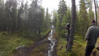 4x4norway treff rena patrol vannhull løype 8.MP4