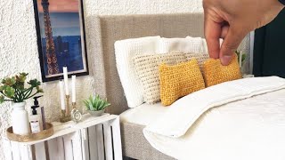 DIY: Miniature Dollhouse Bedroom