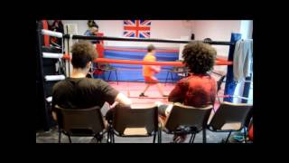 SEVEN YEAR OLD FRANKIE SPARRING WITH KAIDEN ROCKALL