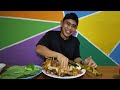 mukbang di warung ayam goreng paling rame di bogor