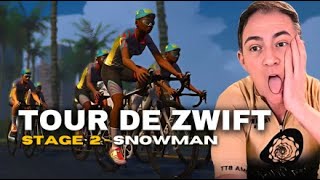 Tour de Zwift - Stage 2 - SNOWMAN