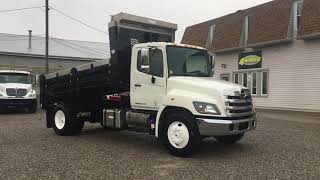 For Sale - 2014 Hino 338 Landscape Dump Truck