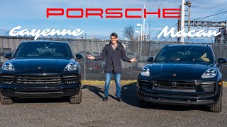 2023 Porsche Cayenne vs 2023 Porsche Macan Head 2 Head Review