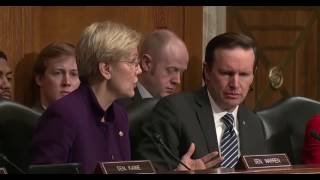 Elizabeth Warren RIPS Betsy Devos. I Will Vote Against.. 1/31/17