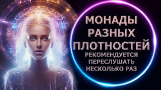 МОНАДЫ РАЗНЫХ ПЛОТНОСТЕЙ/РЕКОМЕНДУЕТСЯ ПЕРЕСЛУШАТЬ НЕСКОЛЬКО РАЗ/ MONADS OF DIFFERENT DENSITIES