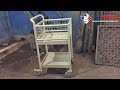 081310045708 - Trolley barang pagar jaring - trolley barang pagar besi - Hand truck /load transfer