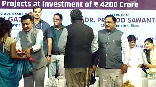 📍𝐆𝐨𝐚 | Inauguration \u0026 foundation stone laying of 6 NH 🛣️ 🌉 projects worth ₹4,200 Cr | Nitin Gadkari