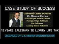 12 YEARS / 5 YEARS SUCCESS STORY OF BHUVAN SHARMA (UCD) 6 LAKH PER MONTH