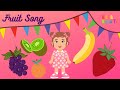 The Fruit Song | Bibi & Nona Tv | Nursery Rhymes and Kids Songs