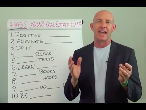 Preparing to Pass Your Real Estate License Exam the First Time - Kevin Ward Preparing to Pass Your Real Estate License Exam the First Time - Kevin Ward