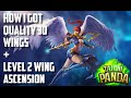 Taichi Panda │  How I got my Wings + Wing ascension Lvl 2