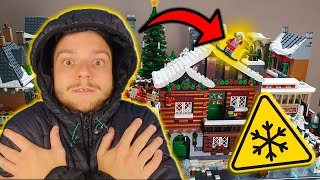 LEGO VLOG #56 - Stavíme Alpskou Chatu ve Vánoční Vesnici! ⛄