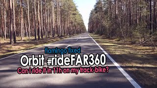 360km with a fixed gear bike in 11 hours?!