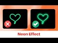 Add glow to your icons | Creating Neon Effect in After effects | 100% No external Plugins