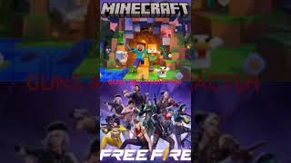 ᴍɪɴᴇᴄʀᴀғᴛ😈 ᴠs ғʀᴇᴇғɪʀᴇ🥵ᴡʜᴏ ɪs ᴡɪɴ??#shortsvideo#minecraft #freefire