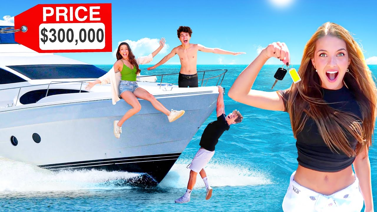 LAST TO LEAVE $300,000 BOAT KEEPS IT!!
