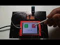 arduino simple gui on lcd tft touch screen to control led and display temperature and humidity