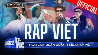 BÙNG NỔ CÙNG QUÁN QUÂN 4 MÙA chiến thắng áp đảo tại Rap Việt: Dế Choắt, Seachains, Double2T, Robber