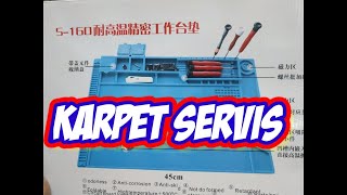 Unboxing karpet servis anti panas dan magnetic