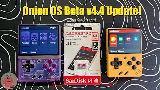 Using One SD Card for Miyoo Mini Plus \u0026 V4 | Onion OS Beta 4.4 OTA Update Tutorial