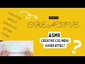 ASMR Programming - Creative CSS Modern Menu Hover Effect - No Talking