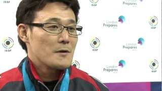 50m Pistol Men Interview - ISSF World Cup in all events 2012, London (GBR)