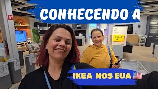 Ela me levou na maior loja dos EUA na  IKEA 🇺🇸