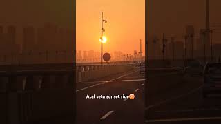 #mthl l #sunset #aesthetic #beautiful #atalsetu