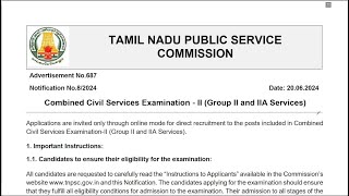 TNPSC | GROUP-II/IIA | NOTIFICATION OUT | Suresh IAS Academy