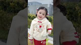 这个中国小女孩怎么能这么可爱？#China #骗你生女儿系列