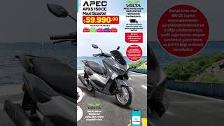 A101 APEC APX5 150cc SCOOTER MOTOSİKLET A101 24 AĞUSTOS PERŞEMBE #apec #apx5 #scooter #motosiklet