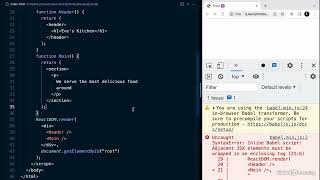 02 Intro to React Elements | React Components