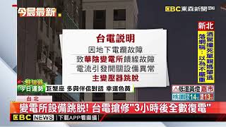 北市4區突大停電！ 逾1.4萬戶受影響 大樓住戶苦等@newsebc